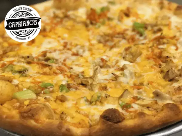 Pizza menu